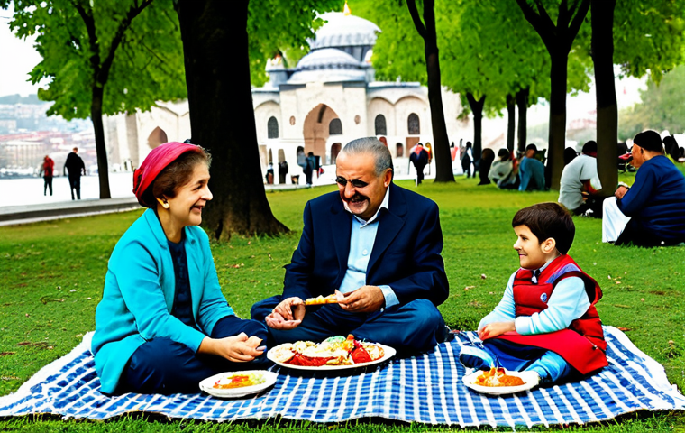가족 여행 중의 다양한 경험과 배우기 - **

"A family collaborating on travel plans, looking at a map of Turkey, around a table in their hom...